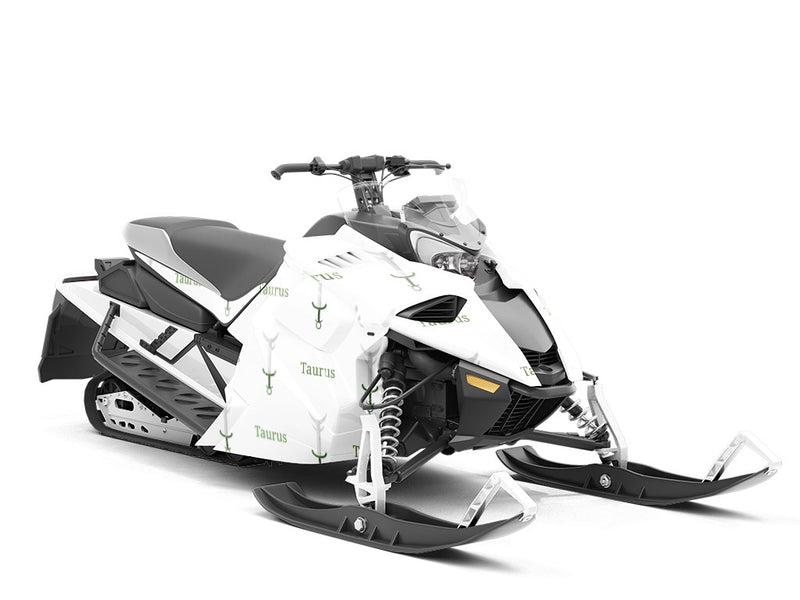 Taurus Swords Astrology Custom Wrapped Snowmobile