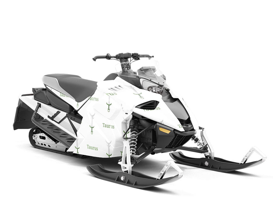 Taurus Swords Astrology Custom Wrapped Snowmobile
