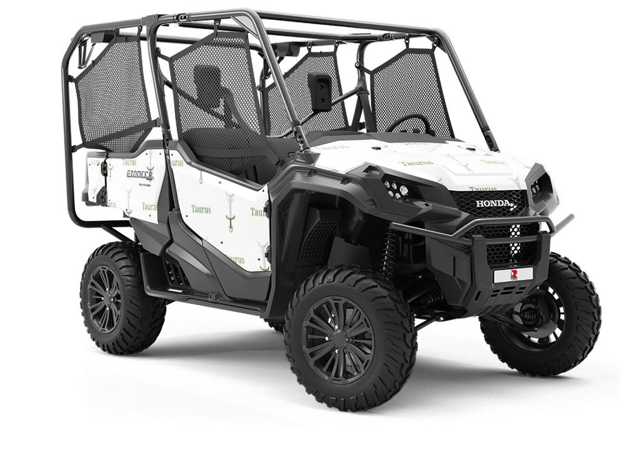 Taurus Swords Astrology Utility Vehicle Vinyl Wrap