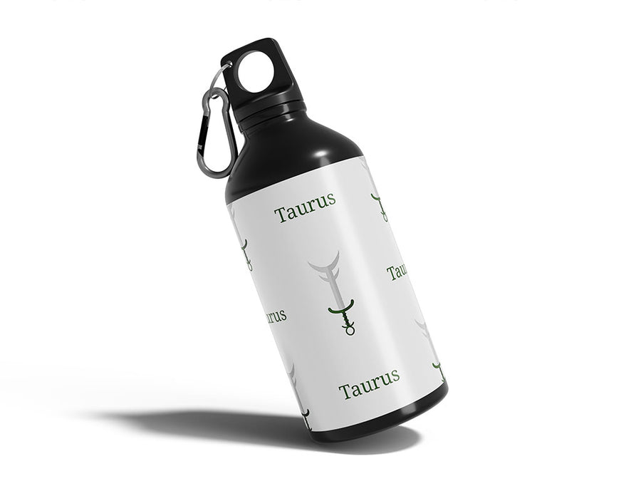 taurus swords astrology Water Bottle DIY Stickers