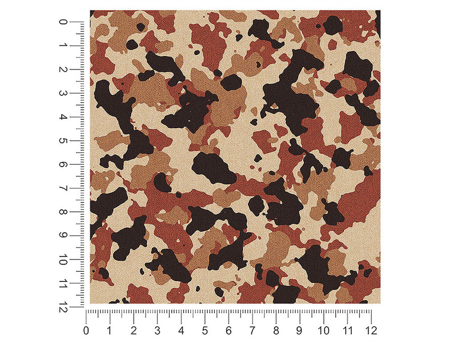 tawny multicam camouflage 1ft x 1ft Craft Sheets