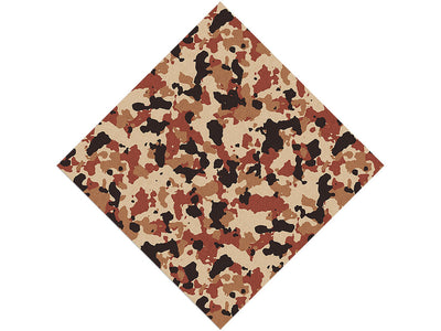 Tawny Multicam Camouflage Vinyl Wrap Pattern