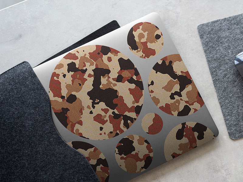 tawny multicam camouflage DIY Laptop Stickers