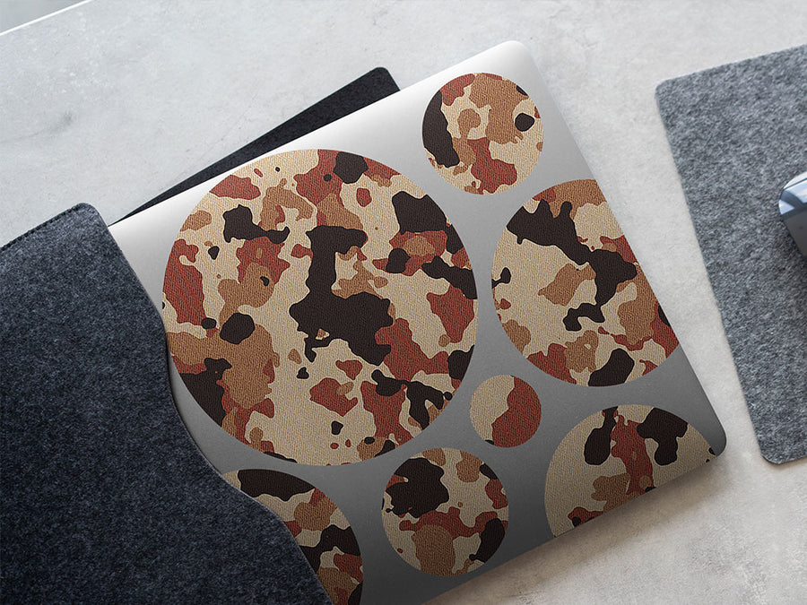 tawny multicam camouflage DIY Laptop Stickers
