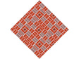 Tawny Red Brick Vinyl Wrap Pattern