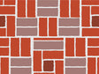 Tawny Red Brick Vinyl Wrap Pattern~Rwraps Series 914 Digitally Printed Vinyl Wrap~0