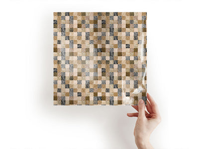 tawny strings mosaic Craft Sheets