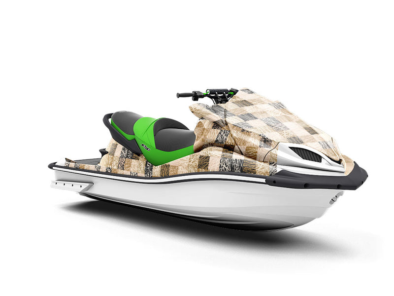 Tawny Strings Mosaic Jet Ski Vinyl Customized Wrap