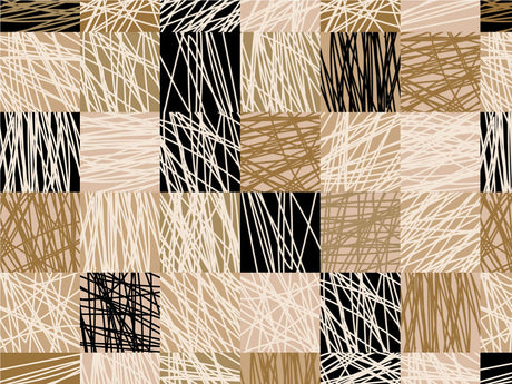 Tawny Strings Mosaic Vinyl Wrap Pattern~Rwraps Series 914 Digitally Printed Vinyl Wrap~0