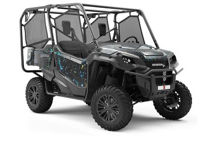 Teal Sea Science Fiction Utility Vehicle Vinyl Wrap