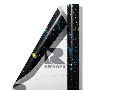 Teal Sea Science Fiction Wrap Film Sheets~Rwraps Series 914 Teal Sea Science Fiction Scrolled Sheet~3
