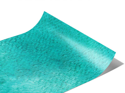 Teal Tang Watercolor Vinyl Wraps~Rwraps Series 914 Digitally Printed Vinyl Wrap~0