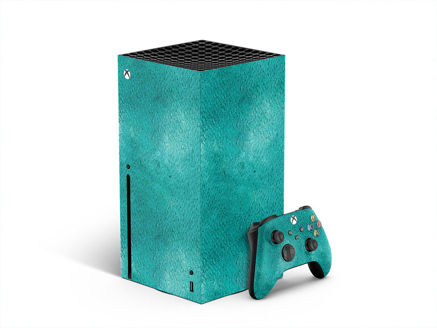 teal tang watercolor XBOX DIY Decal