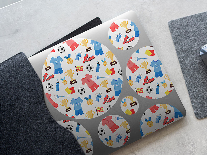 team spirit sport DIY Laptop Stickers