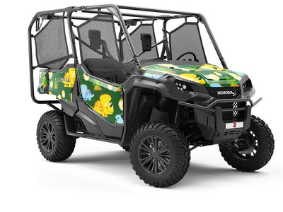 Team Triceratops Dinosaur Utility Vehicle Vinyl Wrap