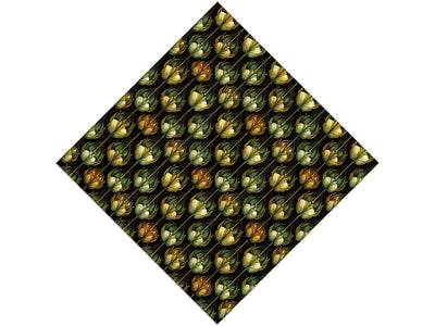 Teardrops Blooming Floral Vinyl Wrap Pattern