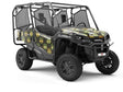Teardrops Blooming Floral Utility Vehicle Vinyl Wrap