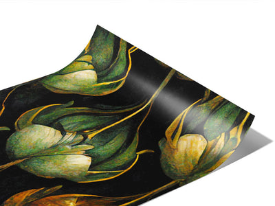 Teardrops Blooming Floral Vinyl Wraps~Rwraps Series 914 Digitally Printed Vinyl Wrap~0