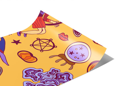 Teenage Spellcaster Witch Vinyl Wraps~Rwraps Series 914 Digitally Printed Vinyl Wrap~0