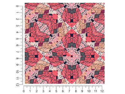 teenage temper art deco 1ft x 1ft Craft Sheets