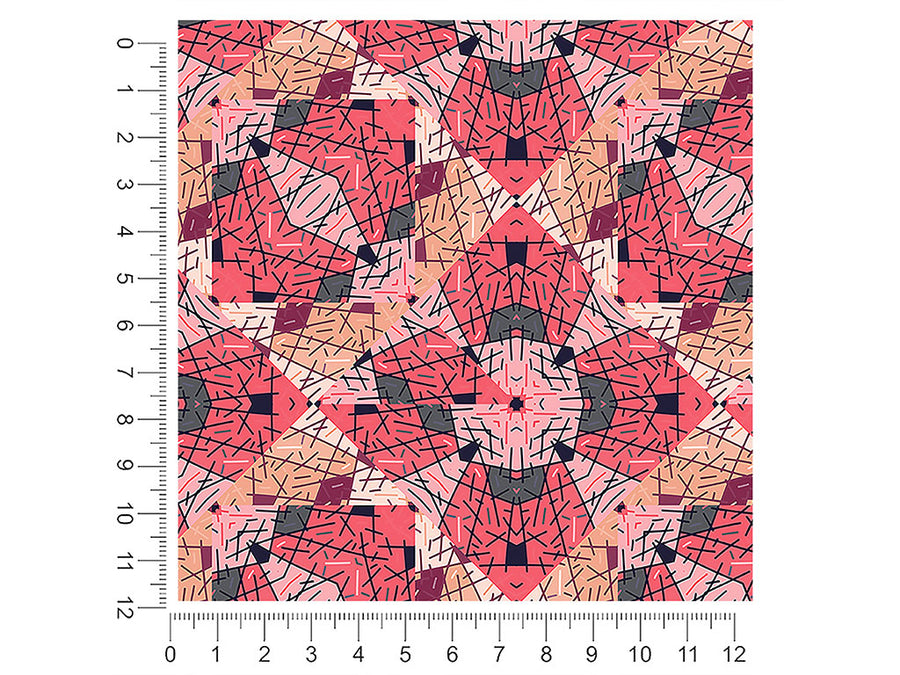 teenage temper art deco 1ft x 1ft Craft Sheets