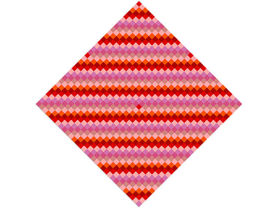 Telemagenta Stripes Mosaic Vinyl Wrap Pattern