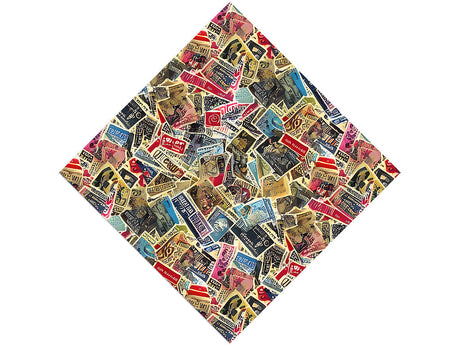 Telephone Pole Sticker Bomb Vinyl Wrap Pattern