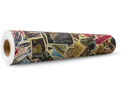 Telephone Pole Sticker Bomb Wrap Film Wholesale Roll~Rwraps Series 914 Digitally Printed Vinyl Roll~5