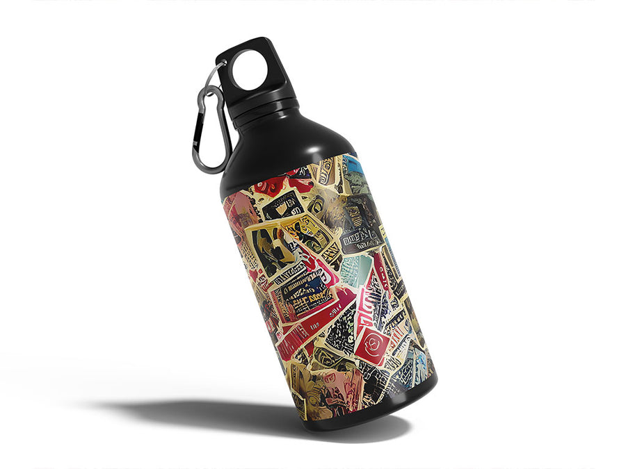 Water Bottle DIY Stickers