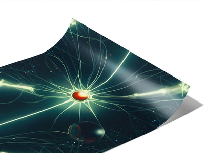 Teleportation Beam Science Fiction Vinyl Wraps~Rwraps Series 914 Digitally Printed Vinyl Wrap~0