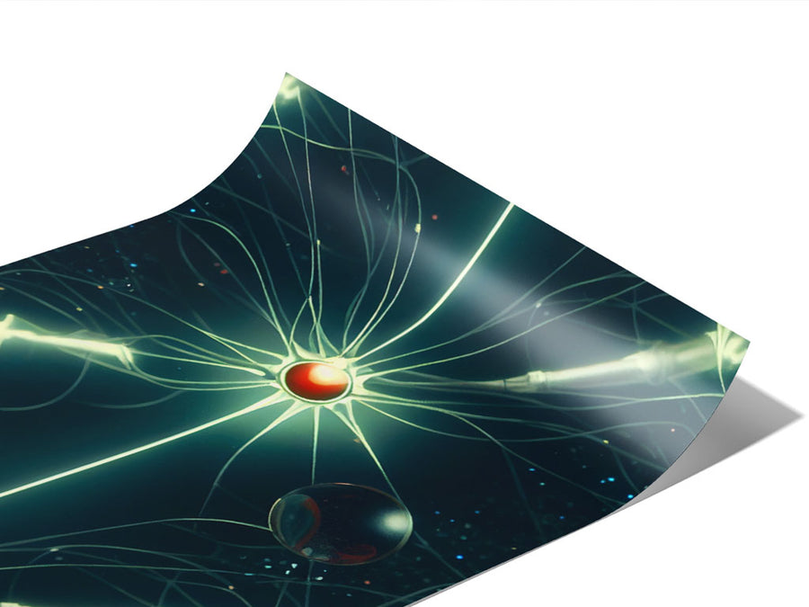 Teleportation Beam Science Fiction Vinyl Wraps~Rwraps Series 914 Digitally Printed Vinyl Wrap~0