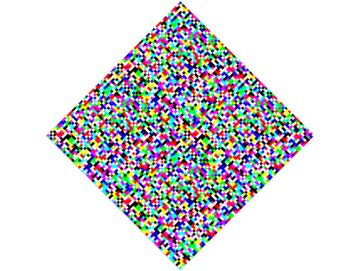 Television Static Pixel Vinyl Wrap Pattern