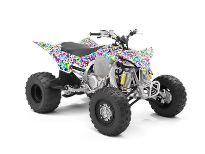 Television Static Pixel ATV Wrapping Vinyl