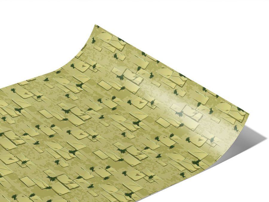 Temple Pathway Brick Vinyl Wraps~Rwraps Series 914 Digitally Printed Vinyl Wrap~1