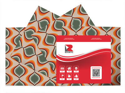 ten years after retro Craft Vinyl Sheet Pack