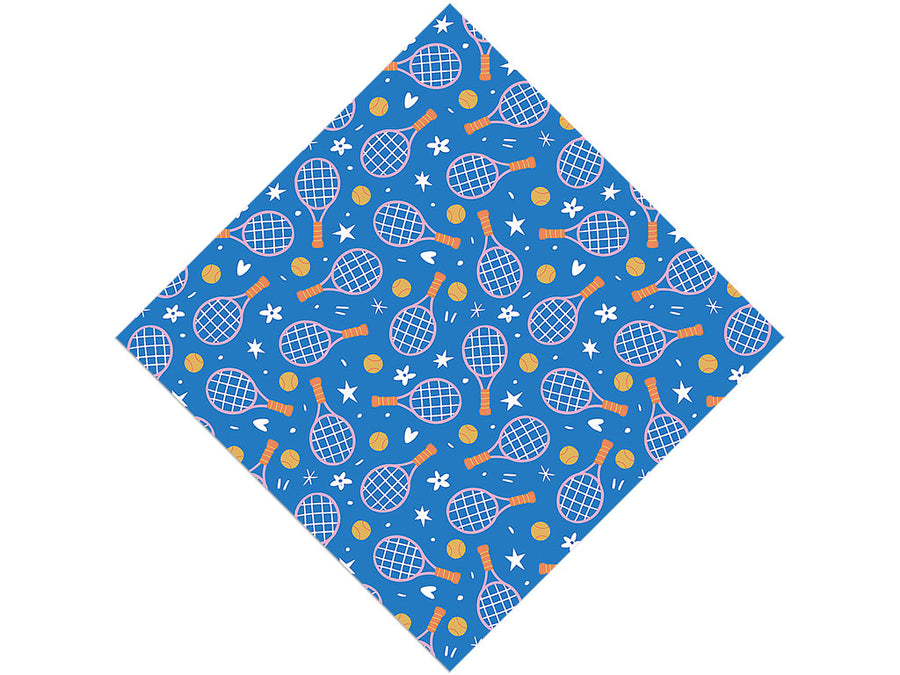 Tennis Fun Sport Vinyl Wrap Pattern