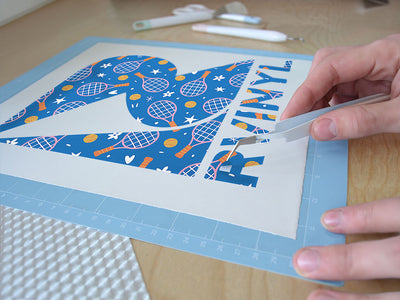 tennis fun sport Easy Weed Craft Vinyl