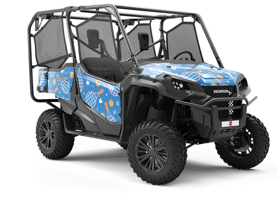 Tennis Fun Sport Utility Vehicle Vinyl Wrap