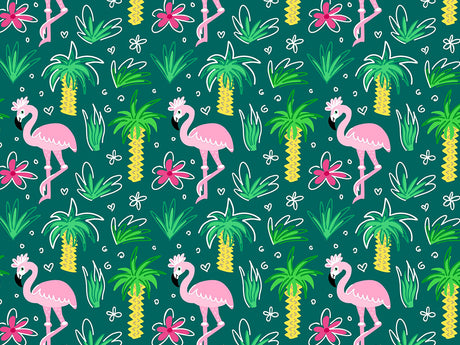 Tepid Tropics Birds Vinyl Wrap Pattern~Rwraps Series 914 Digitally Printed Vinyl Wrap~0