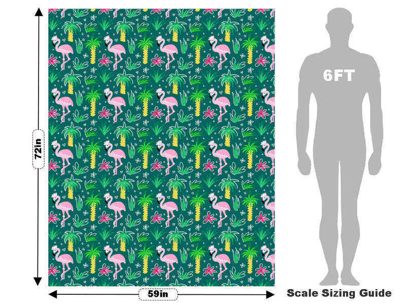 Tepid Tropics Birds Vehicle Wrap Scale~Rwraps Series 914 Tepid Tropics Birds Measurements~1
