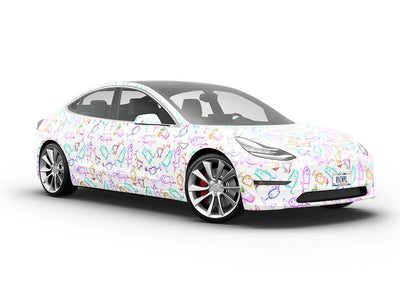Tequila Blanco Alcohol Vehicle Vinyl Wrap