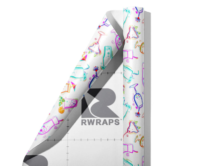 Tequila Blanco Alcohol Wrap Film Sheets~Rwraps Series 914 Tequila Blanco Alcohol Scrolled Sheet~3