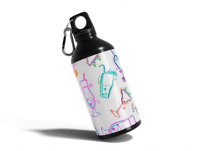 tequila blanco alcohol Water Bottle DIY Stickers