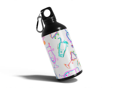 tequila blanco alcohol Water Bottle DIY Stickers