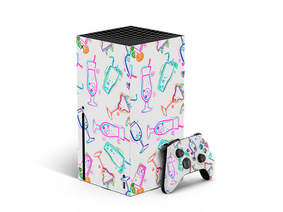 tequila blanco alcohol XBOX DIY Decal