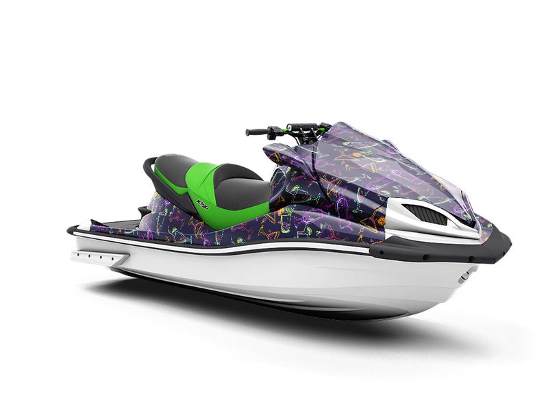 Tequila Negro Alcohol Jet Ski Vinyl Customized Wrap