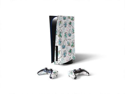 terrarium living cactus Sony PS5 DIY Skin