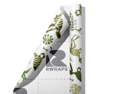 Terrible Lizard Dinosaur Wrap Film Sheets~Rwraps Series 914 Terrible Lizard Dinosaur Scrolled Sheet~3