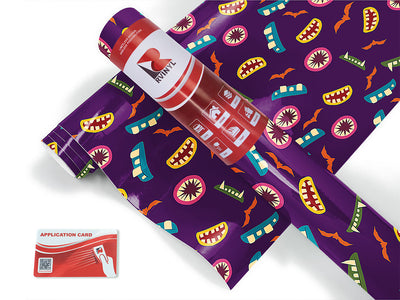 terrible teeth halloween Craft Vinyl Roll