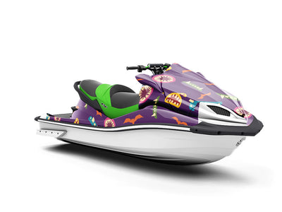 Terrible Teeth Halloween Jet Ski Vinyl Customized Wrap